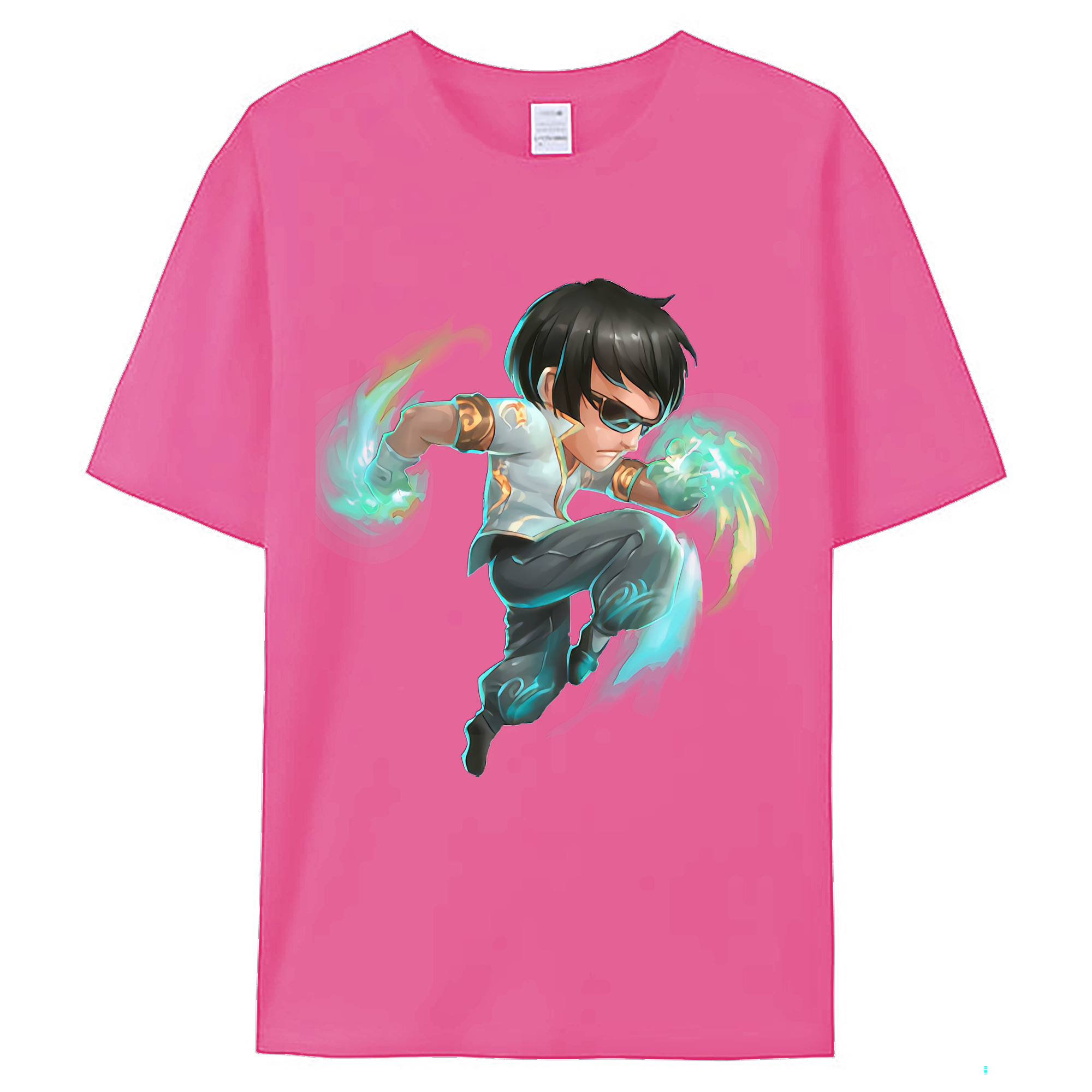 （画像用） リーグ・オブ・レジェンド League of Legends LOL レディースカジュアルプリントTシャツ（綿100％）